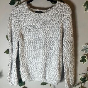 Buffalo David Bitton Women's Textured Cream Sweater